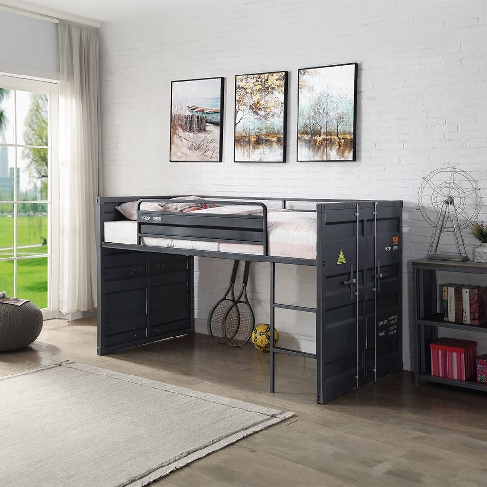 ACME Furniture - Cargo Twin Loft Bed w/Slide - 38305 view 6