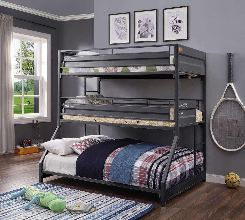 ACME Furniture - Cargo Twin/Twin/Full Triple Bunk Bed - 37995 view 2