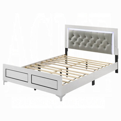 ACME Furniture - Casilda Eastern King Bed w/LED - Gray & White - BD00806EK view 1