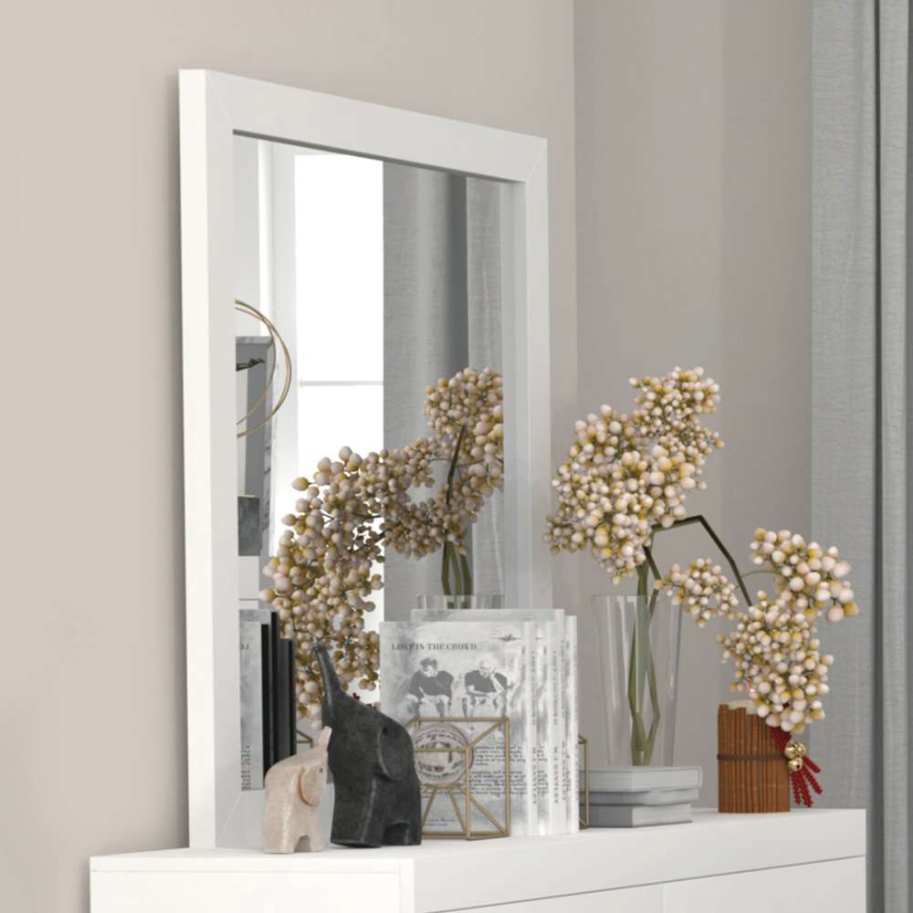 ACME Furniture - Casilda Mirror - White - BD00646 view 3