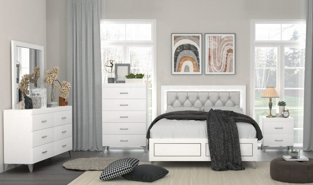 ACME Furniture - Casilda Mirror - White - BD00646 view 4