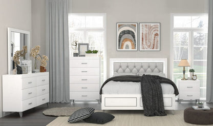 ACME Furniture - Casilda Mirror - White - BD00646 view 4
