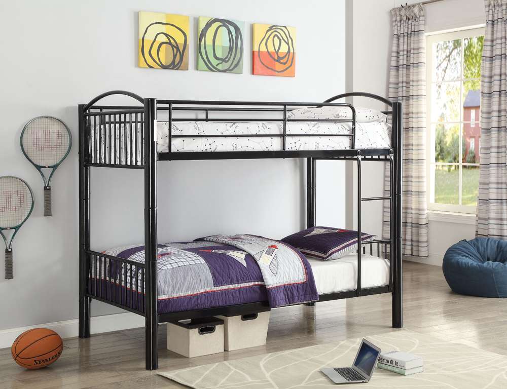 ACME Furniture - Cayelynn Twin/Twin Bunk Bed - 37385BK view 4