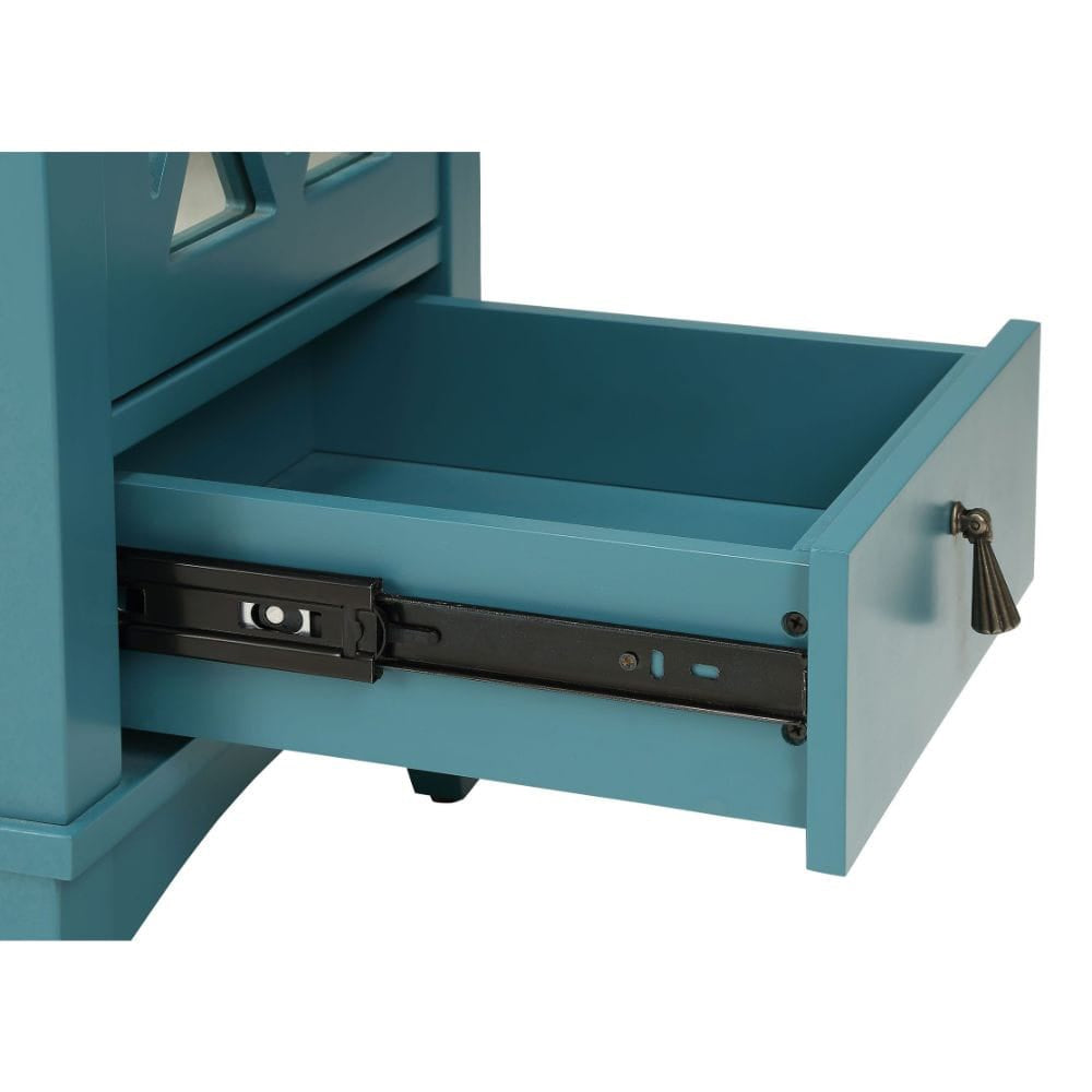 ACME Furniture - Ceara - Accent Table - Teal - 97380 view 4
