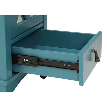 ACME Furniture - Ceara - Accent Table - Teal - 97380 view 4