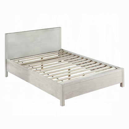ACME Furniture - Celerina Queen Bed - Weathered White Finish - BD00615Q view 1