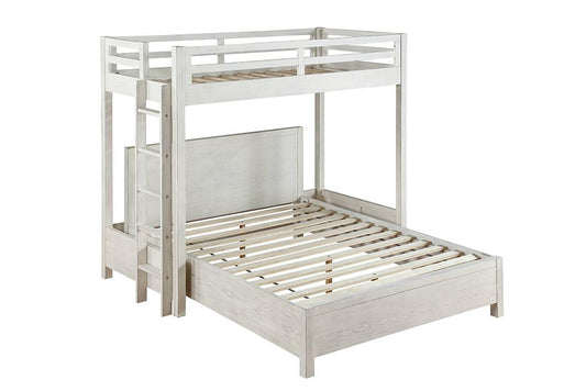ACME Furniture - Celerina Queen Bed - Weathered White Finish - BD00615Q veiw 1