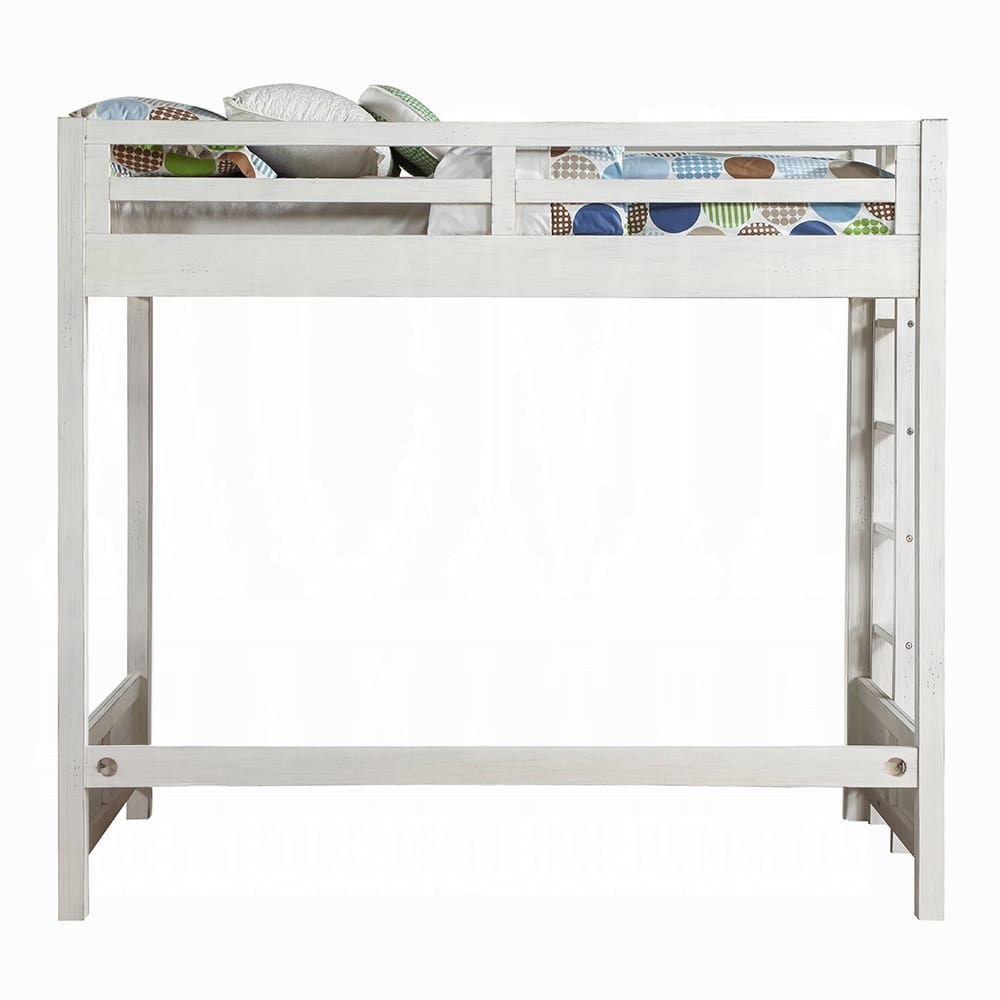 ACME Furniture - Celerina Twin Loft Bed - Weathered White Finish - BD00616 view 2