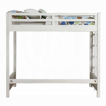ACME Furniture - Celerina Twin Loft Bed - Weathered White Finish - BD00616 view 2