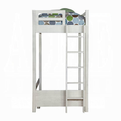 ACME Furniture - Celerina Twin Loft Bed - Weathered White Finish - BD00616 view 3