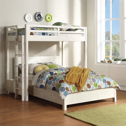 ACME Furniture - Celerina Twin Loft Bed - Weathered White Finish - BD00616 view 4