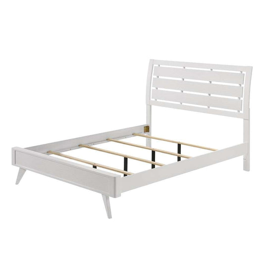 ACME Furniture - Cerys Eastern King Bed - White - BD01557EK veiw 1