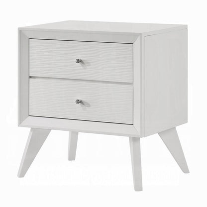 ACME Furniture - Cerys Nightstand - White Finish - BD01559 veiw 1