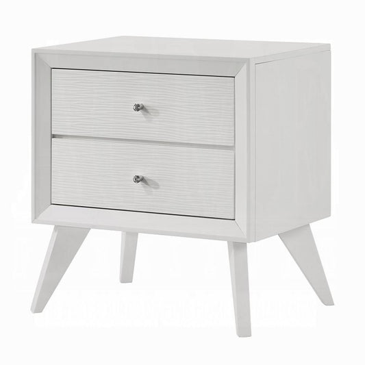 ACME Furniture - Cerys Nightstand - White Finish - BD01559 veiw 1