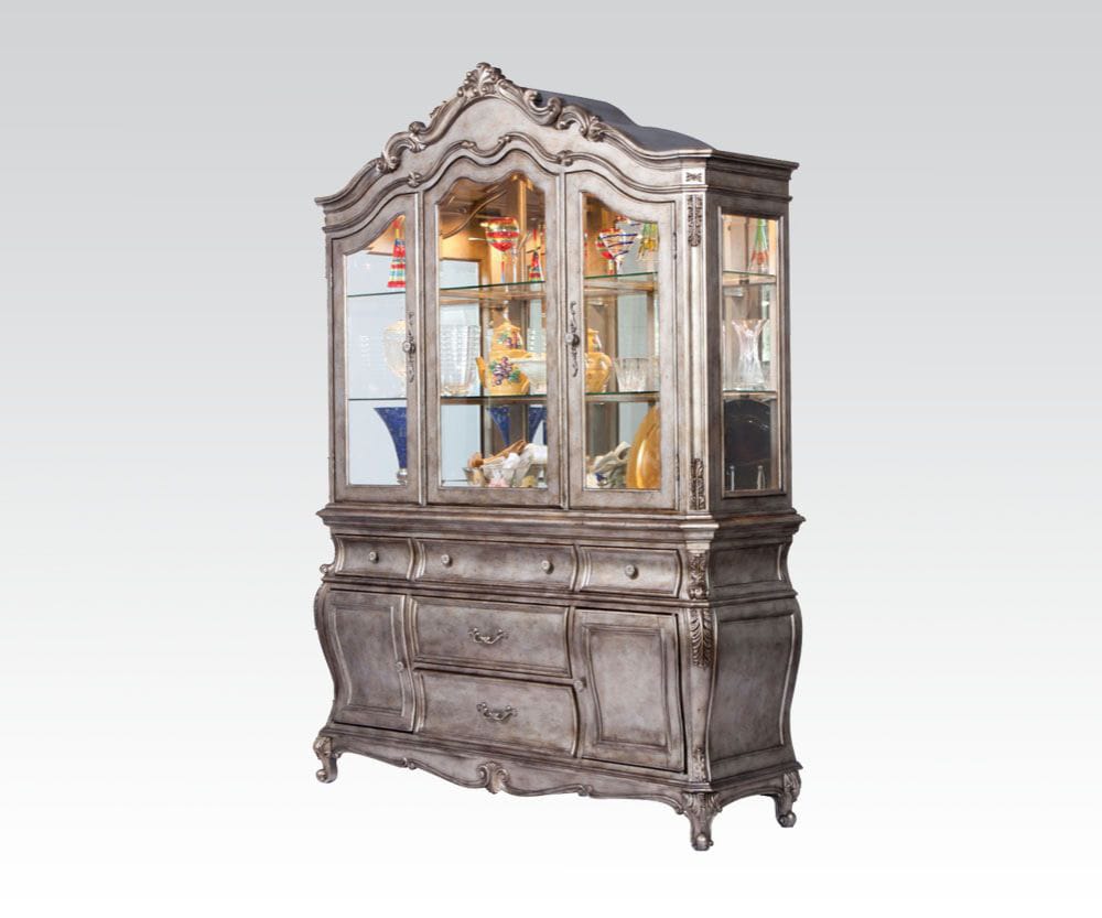 ACME Furniture - Chantelle - Buffet & Hutch - Antique Platinum - 60544 view 1