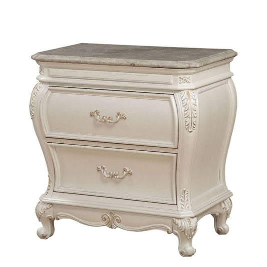 ACME Furniture - Chantelle - Nightstand - Pearl White - 23543A view 1