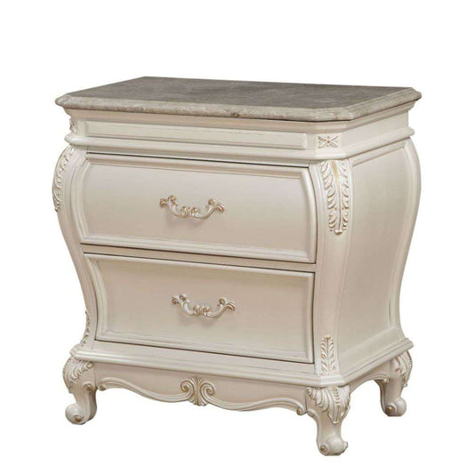 ACME Furniture - Chantelle Nightstand w/Granite Top - 23543 veiw 1