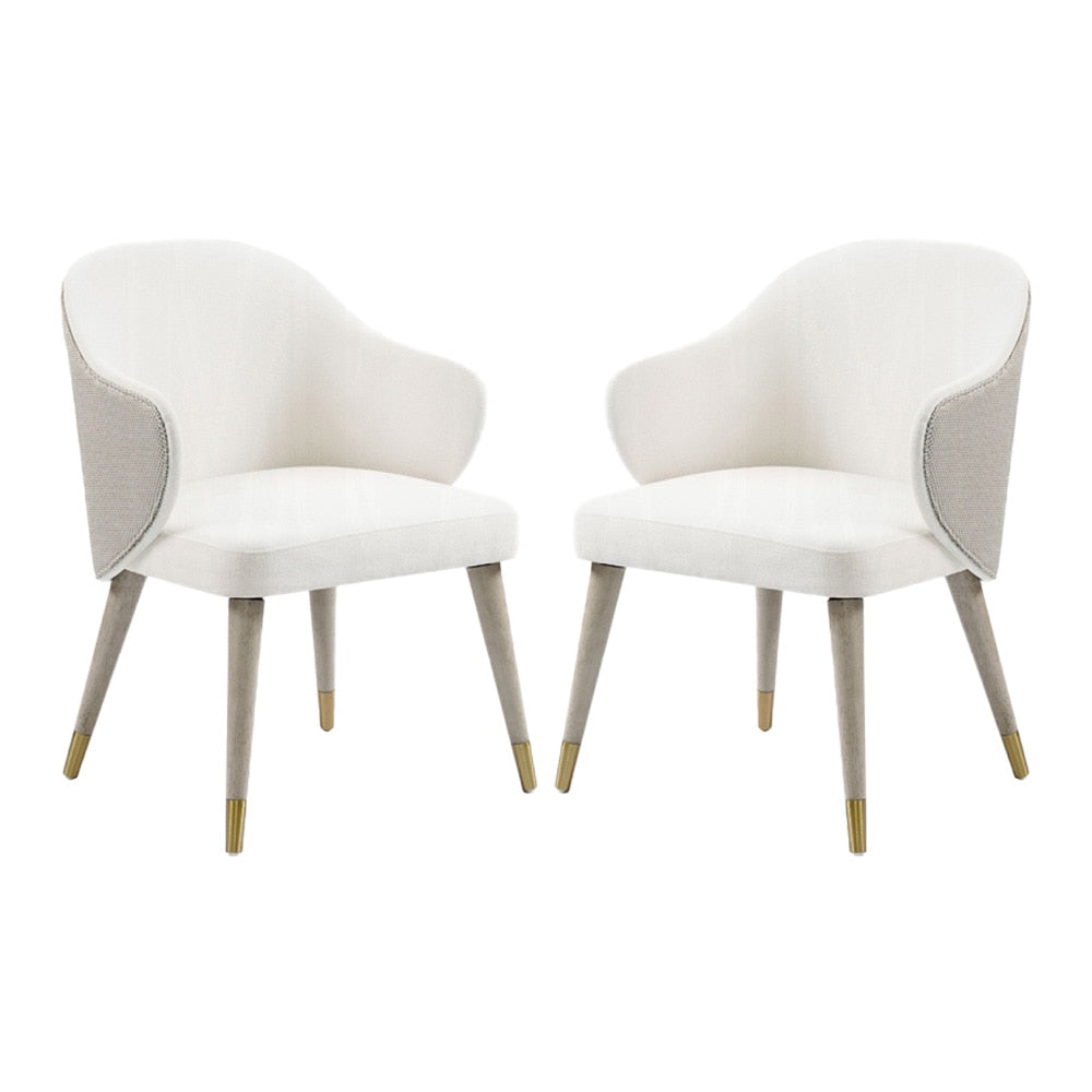 ACME Furniture - Charity Side Chair (Set of 2) - Gray Oak Finish - DN03086 view 1