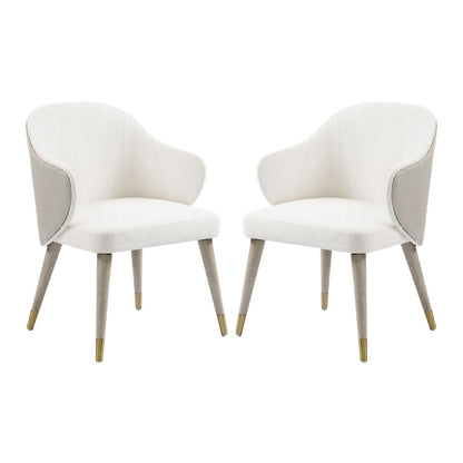 ACME Furniture - Charity Side Chair (Set of 2) - Gray Oak Finish - DN03086 view 1