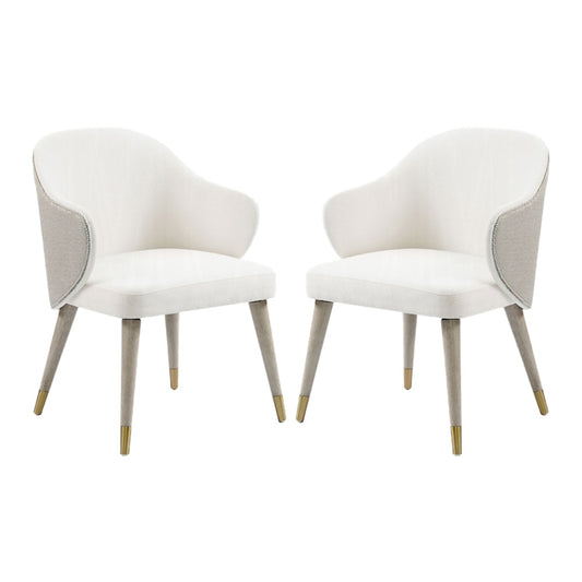 ACME Furniture - Charity Side Chair (Set of 2) - Gray Oak Finish - DN03086 view 1