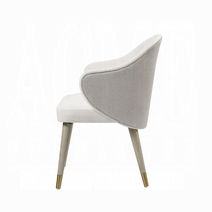 ACME Furniture - Charity Side Chair (Set of 2) - Gray Oak Finish - DN03086 view 5