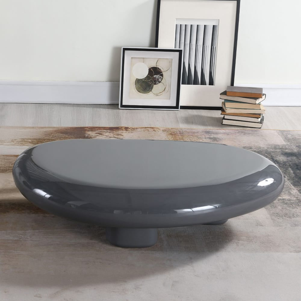 ACME Furniture - Charlene - Coffee Table - Gray High Gloss  - LV03915 view 4