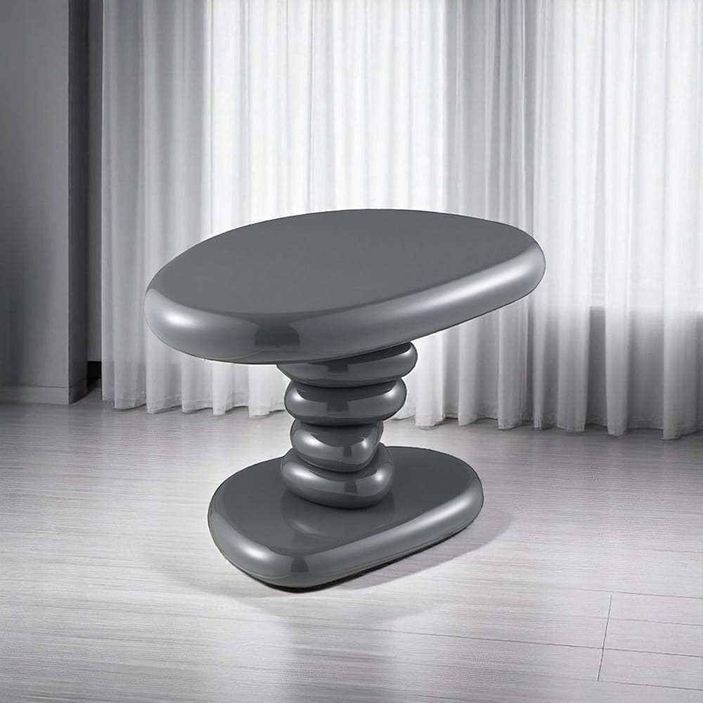 ACME Furniture - Charlene - End Table - Gray High Gloss  - LV03916 view 3