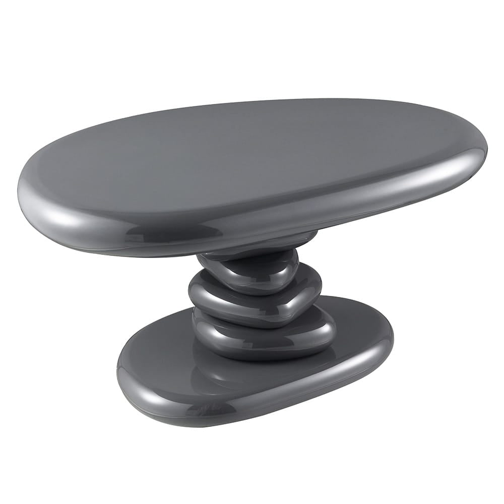 ACME Furniture - Charlene - End Table - Gray High Gloss  - LV03917 view 1