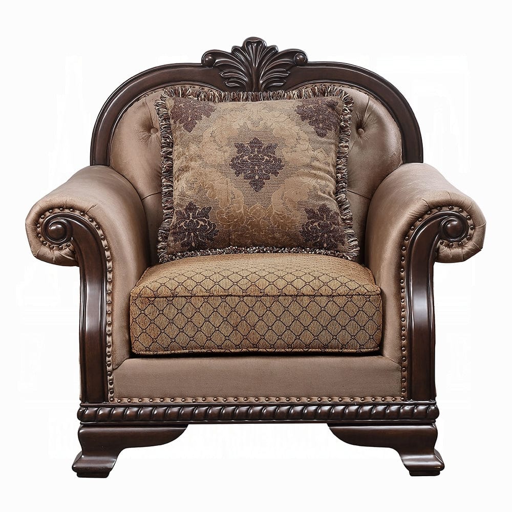 ACME Furniture - Chateau De Ville Chair w/Pillow - 58267 view 2
