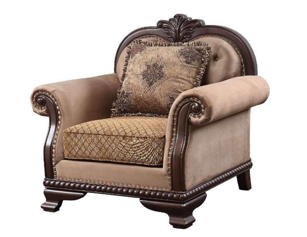 ACME Furniture - Chateau De Ville Chair w/Pillow - 58267 veiw 1