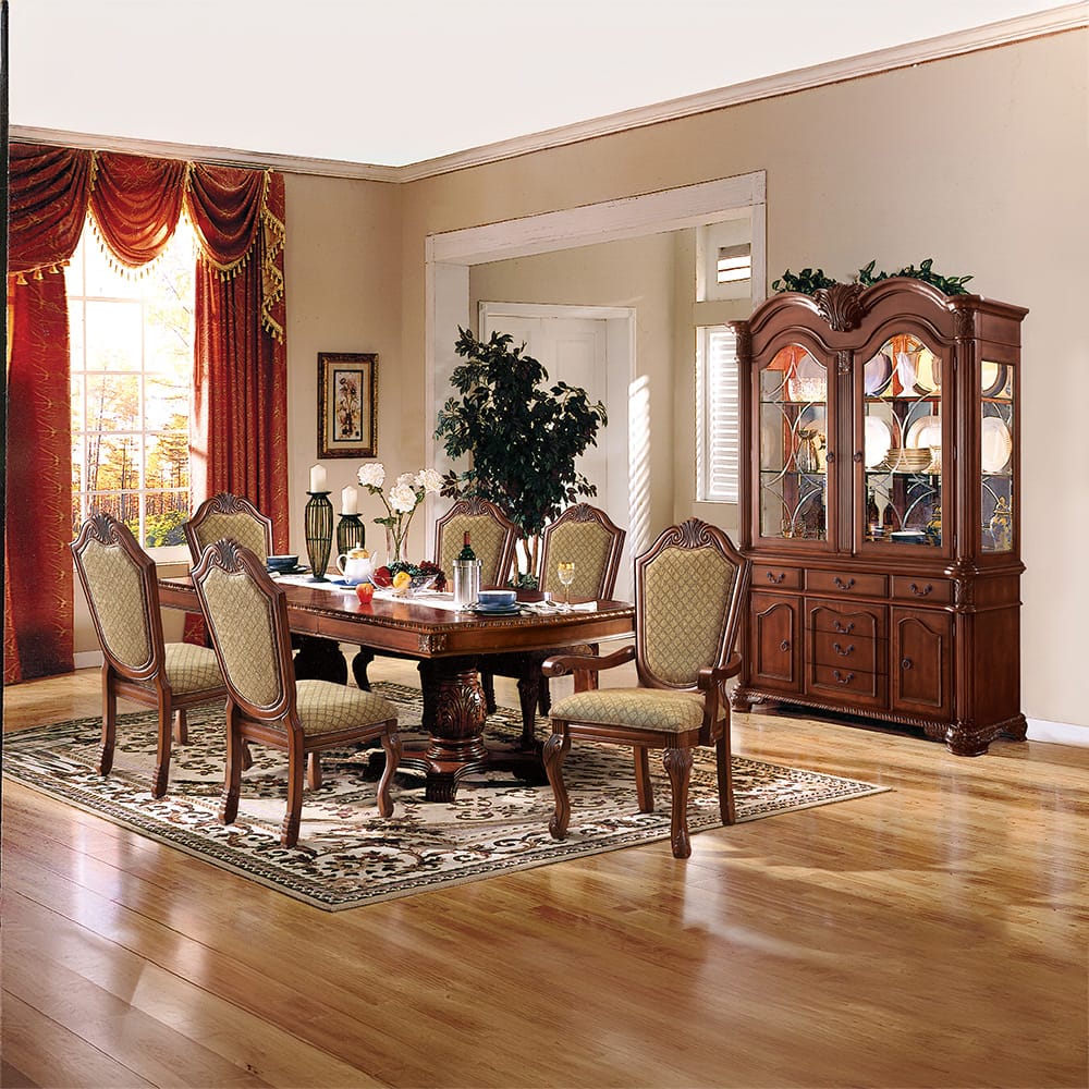 ACME Furniture - Chateau De Ville - Dining Table - Cherry - 04075A view 3