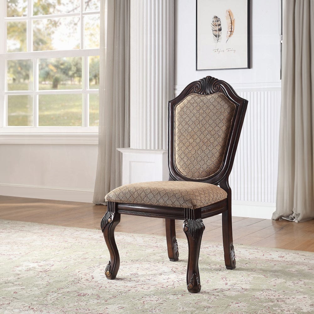 ACME Furniture - Chateau De Ville Side Chair (Set of 2) - Espresso - 64077A view 5