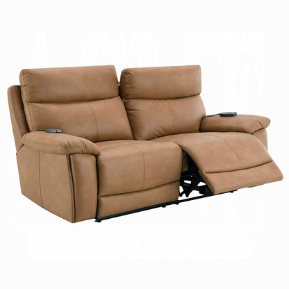 ACME Furniture - Chavis - Power Motion Loveseat w/USB & Power Headrest - Brown Leather Aire - LV05871 view 1