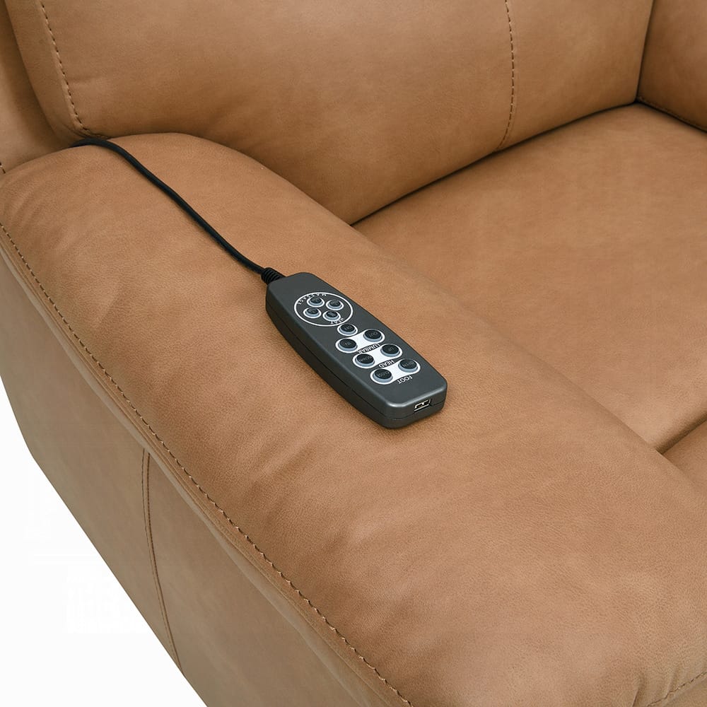 ACME Furniture - Chavis - Power Motion Loveseat w/USB & Power Headrest - Brown Leather Aire - LV05871 view 5