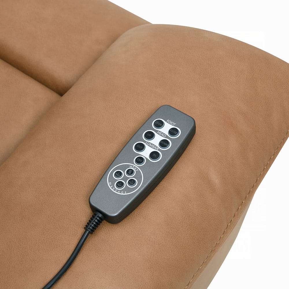 ACME Furniture - Chavis - Power Motion Loveseat w/USB & Power Headrest - Brown Leather Aire - LV05871 view 6
