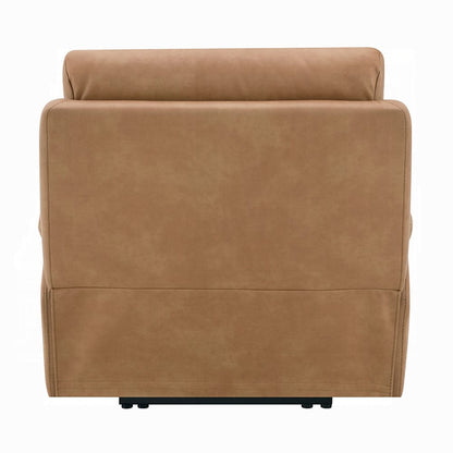 ACME Furniture - Chavis - Power Motion Recliner w/USB & Power Headrest - Brown Leather Aire - LV05872 view 4