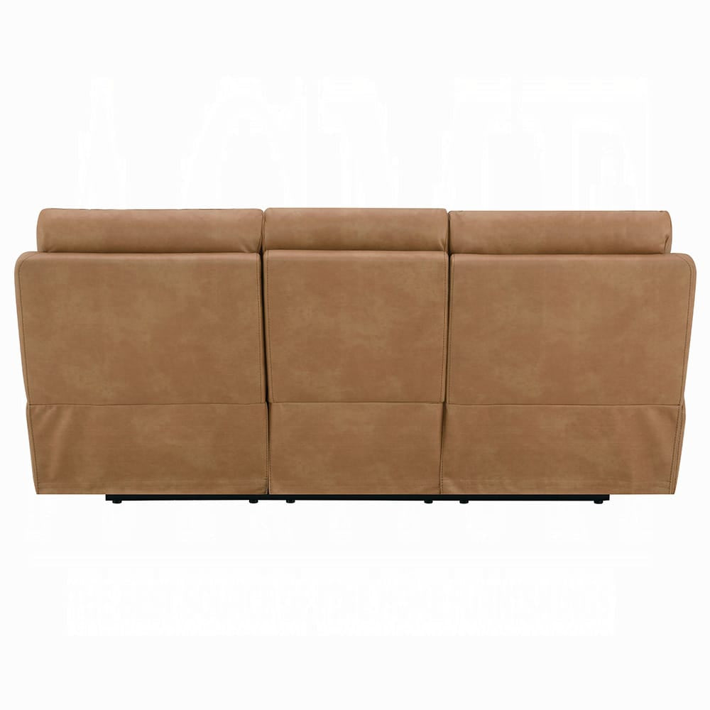 ACME Furniture - Chavis - Power Motion Sofa w/USB & Power Headrest - Brown Leather Aire - LV05870 view 4