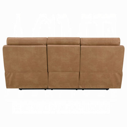 ACME Furniture - Chavis - Power Motion Sofa w/USB & Power Headrest - Brown Leather Aire - LV05870 view 4