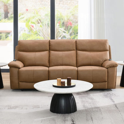ACME Furniture - Chavis - Power Motion Sofa w/USB & Power Headrest - Brown Leather Aire - LV05870 view 7