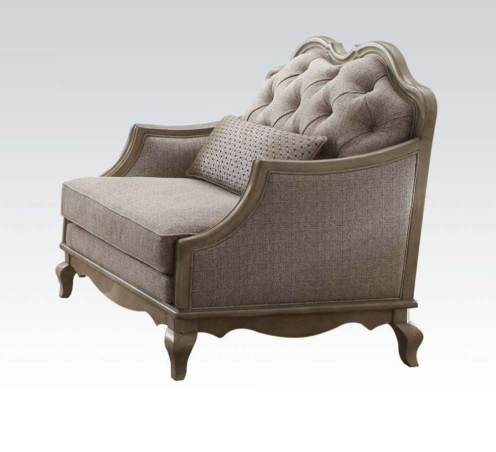 ACME Furniture - Chelmsford Chair (w/1 Pillow) - 56052 veiw 1
