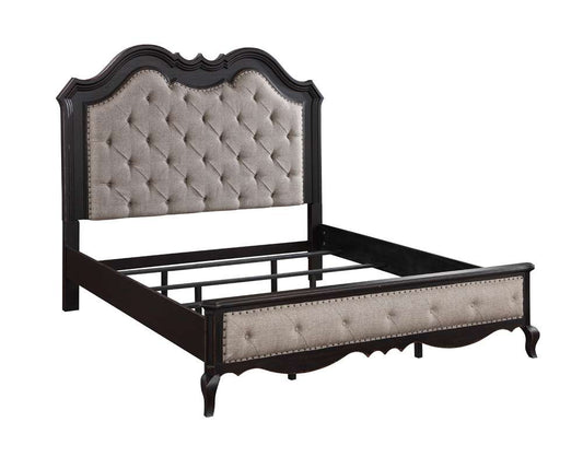 ACME Furniture - Chelmsford Queen Bed -Antique Black - BD02296Q veiw 1