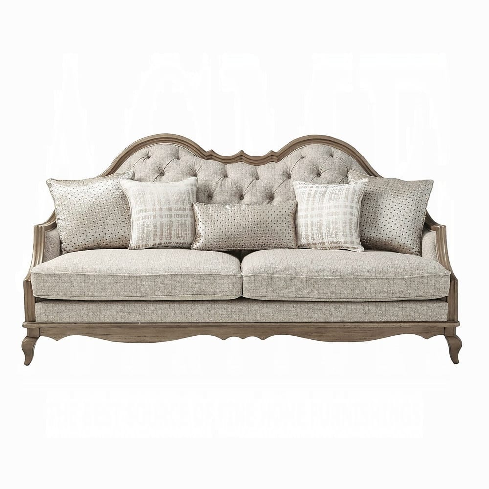 ACME Furniture - Chelmsford Sofa (w/5 Pillows) - 56050 view 2