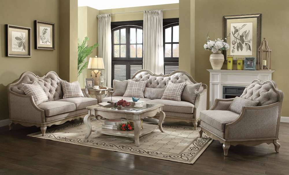 ACME Furniture - Chelmsford Sofa (w/5 Pillows) - 56050 view 3