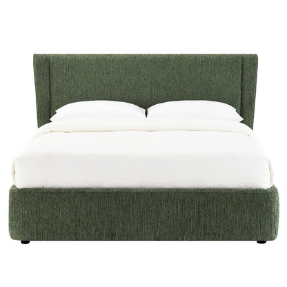 ACME Furniture - Cheryl - Full Bed - Dark Green Chenille - BD05450F view 2