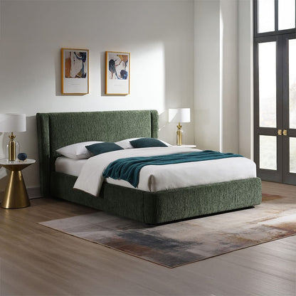 ACME Furniture - Cheryl - Full Bed - Dark Green Chenille - BD05450F view 5