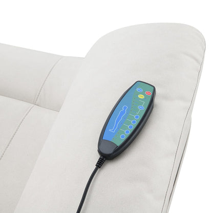 ACME Furniture - Chriki - Power Recliner w/Lift & Heating & Massage - Beige Polished Microfiber - LV04271A view 8