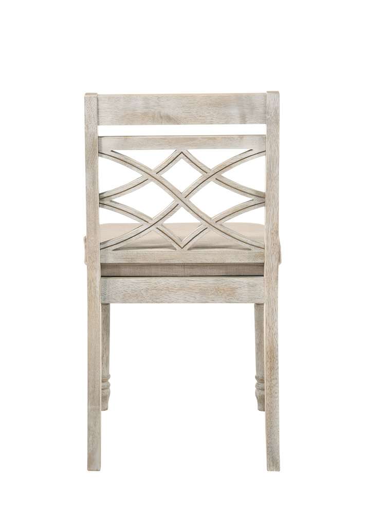 ACME Furniture - Cillin Side Chair (Set of 2) - Antique White - DN01806 veiw 4