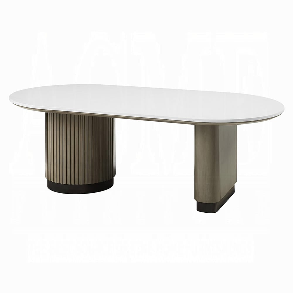 ACME Furniture - Clayten - Coffee Table w/Engineering Top - Engineering Top & Light Oak - LV06195 view 1