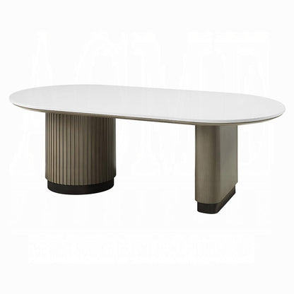 ACME Furniture - Clayten - Coffee Table w/Engineering Top - Engineering Top & Light Oak - LV06195 view 1
