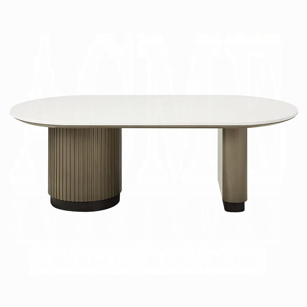 ACME Furniture - Clayten - Coffee Table w/Engineering Top - Engineering Top & Light Oak - LV06195 view 2